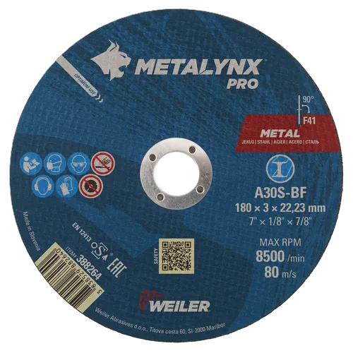 CORTE METAL 7" x 3.0MM METALYNX