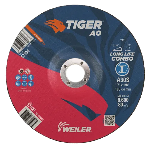 DESPASTE PIPING 7" x 4.0MM TIGER