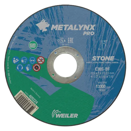 CORTE PIEDRA 4.5" x 3.0MM METALYNX