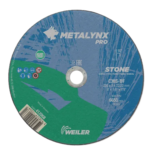 CORTE PIEDRA 9" x 3.0MM METALYNX