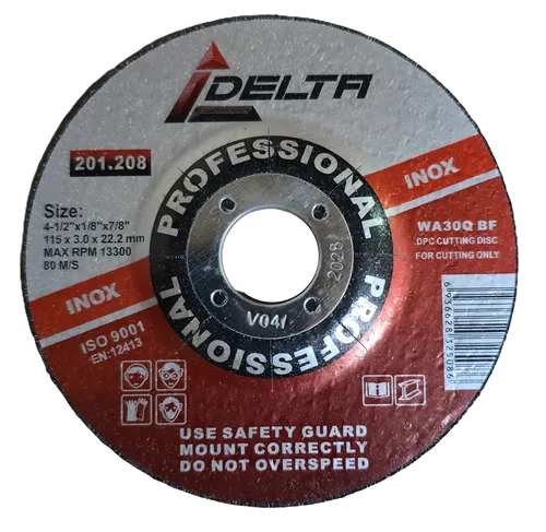 CORTE INOX 4.5" x 3.0MM DELTA