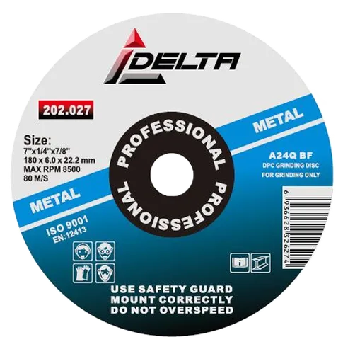 DESBASTE METAL 7" x 6.0mm DELTA
