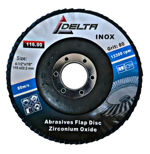 D. LAMINA 4.5" Z80 INOX ZIRCONIO DELTA