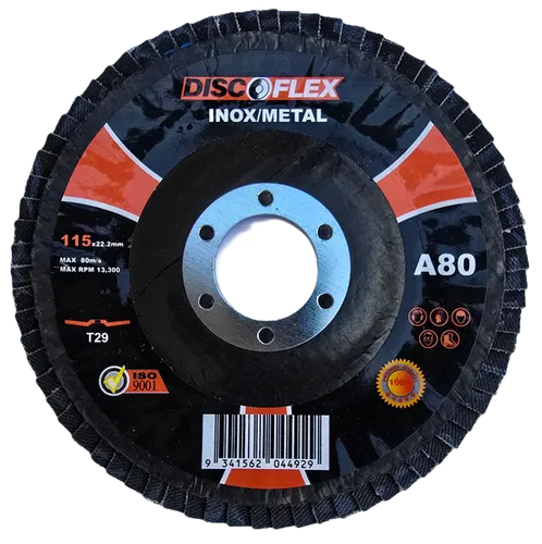 D. LAMINA 4.5" A80 Inox/Metal DISCOFLEX