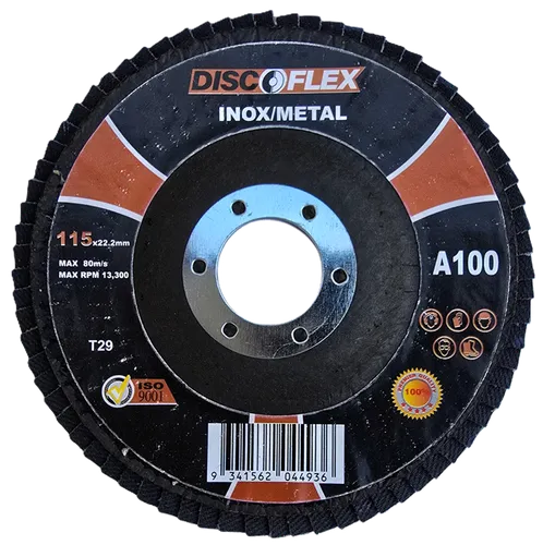 D. LAMINA 4.5" A100 Inox/Metal DISCOFLEX